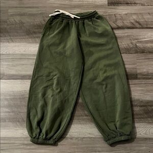 Urban Outfitters Green Track Pants